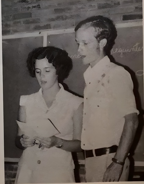 Kim and Allen, the early years. (Chapter 1)